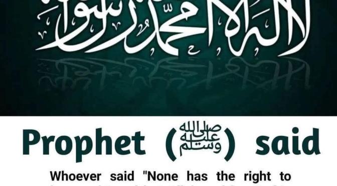 Faith – in Allah – Islam