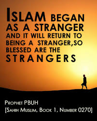 Islam began as something Strange