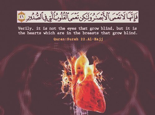 Disbelievers and Hypocrites- Blind Hearts